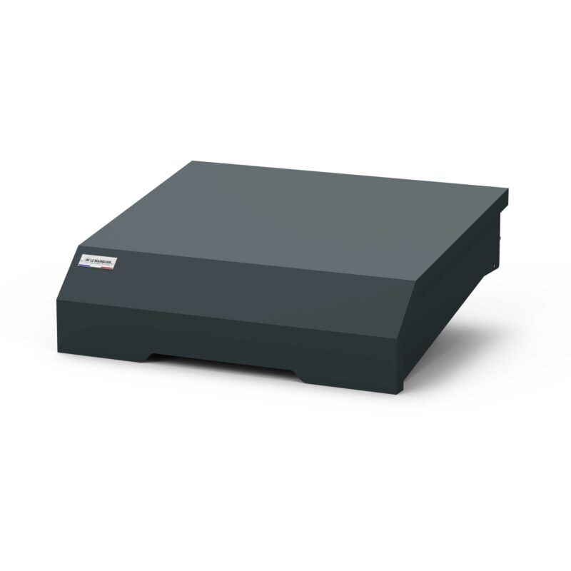 Le Marquier Couvercle pour Plancha Original Adela 60 Gris Ardoise