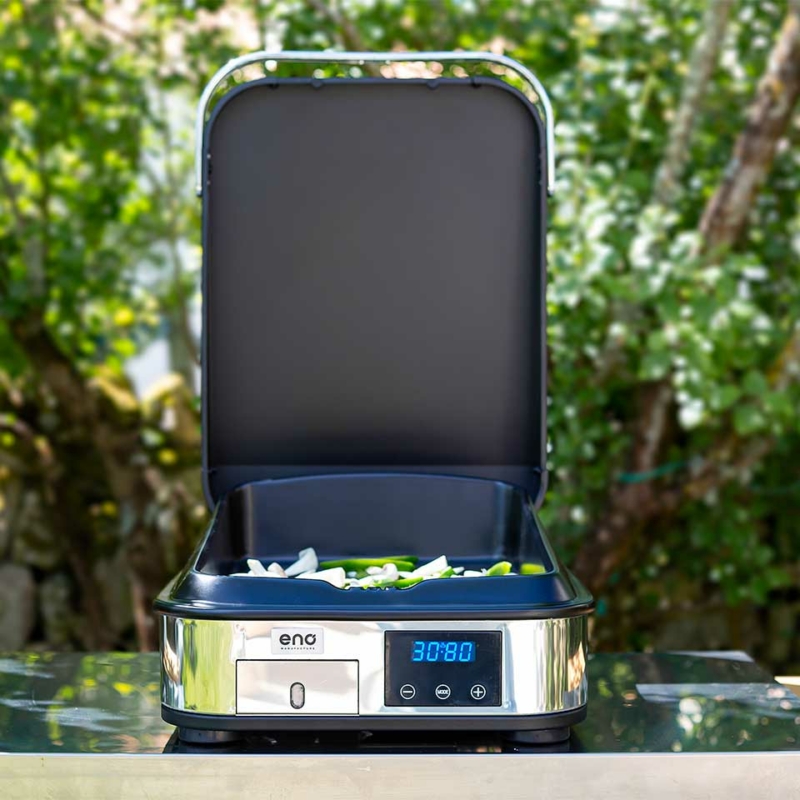 ENO Plancha ENOSIGN 40 Electrique avec Capot-6 pers – Image 3
