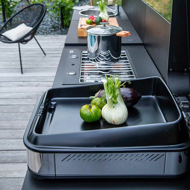 ENO Plancha ENOSIGN 40 Electrique avec Capot-6 pers – Image 5