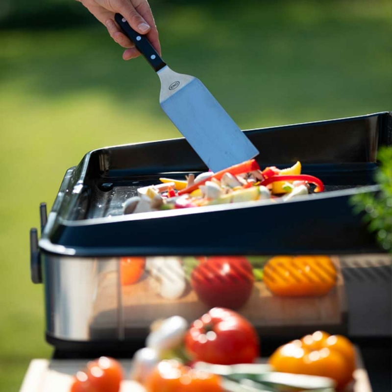 ENO Plancha Gaz ENOSIGN 65 Inox Avec Capot-8 pers – Image 4