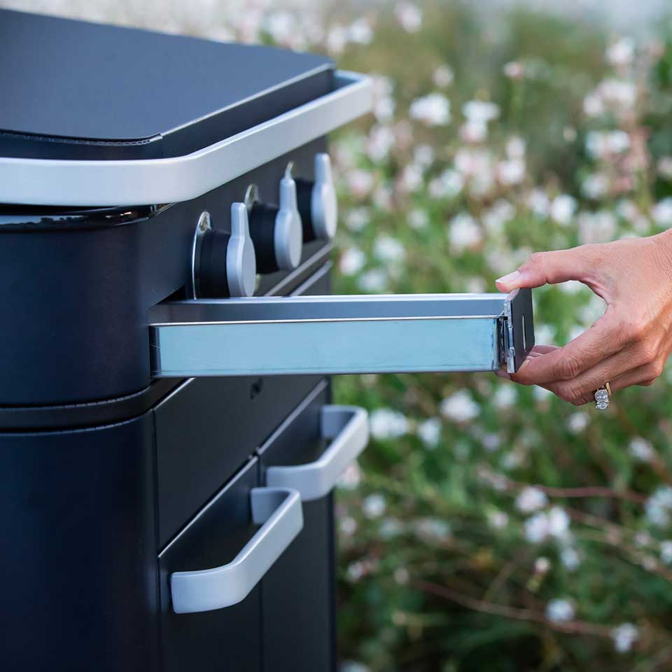 ENO Plancha ENOSIGN 80 Bleu navy avec Capot-12 pers – Image 4