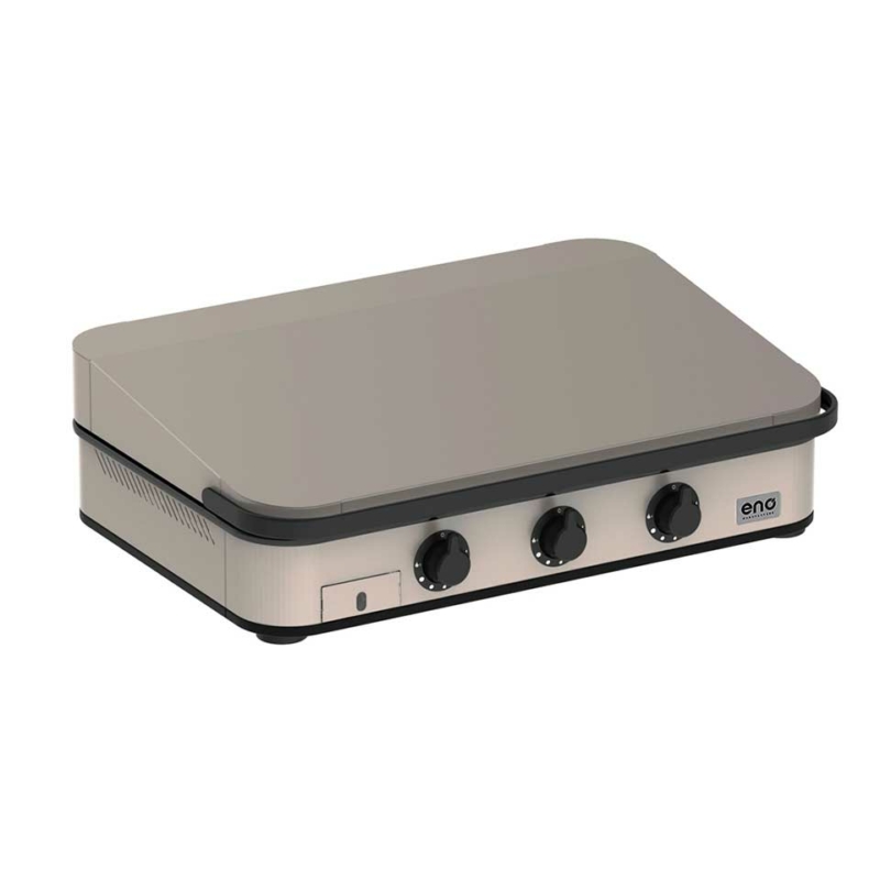 ENO Plancha Gaz ENOSIGN 80 Inox avec Capot-12 pers – Image 2
