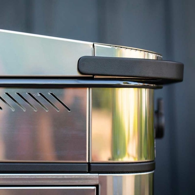 ENO Plancha Gaz ENOSIGN 80 Inox avec Capot-12 pers – Image 7