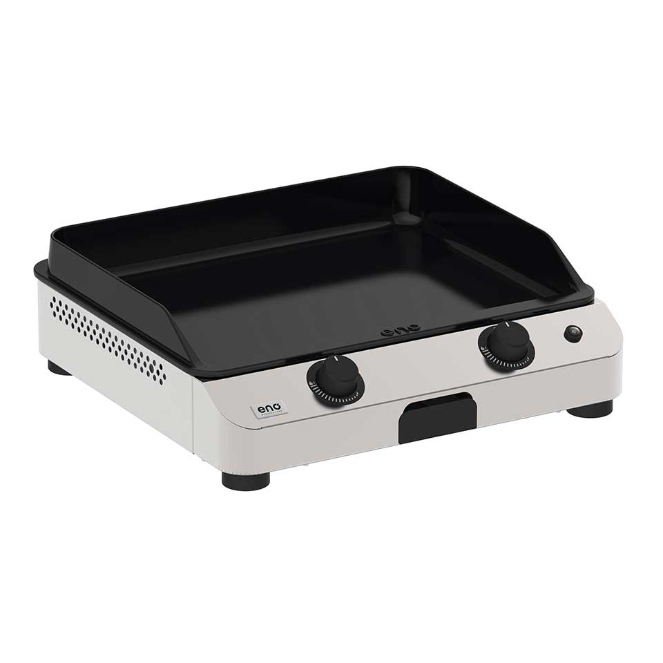 ENO Plancha Gaz FUSION 60 Inox-8 pers