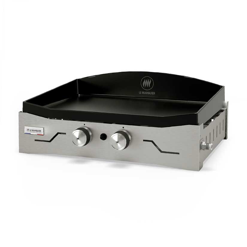 Le Marquier Plancha Original Adela Gaz 260 Inox V2-10 pers
