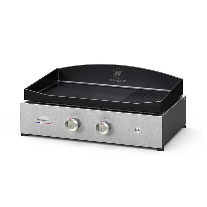 Le Marquier Plancha Vintage Pure Grill Gaz 260 Inox-10 pers