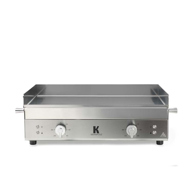 Krampouz Plancha K Electrique double Inox-10 pers