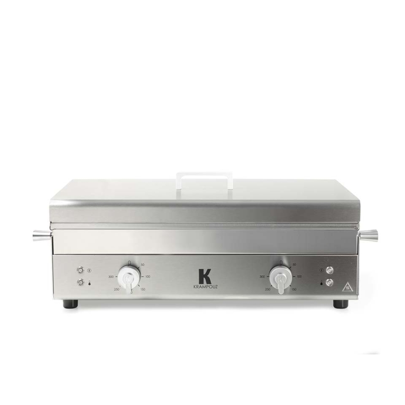 Krampouz Plancha K Electrique double Inox-10 pers – Image 2
