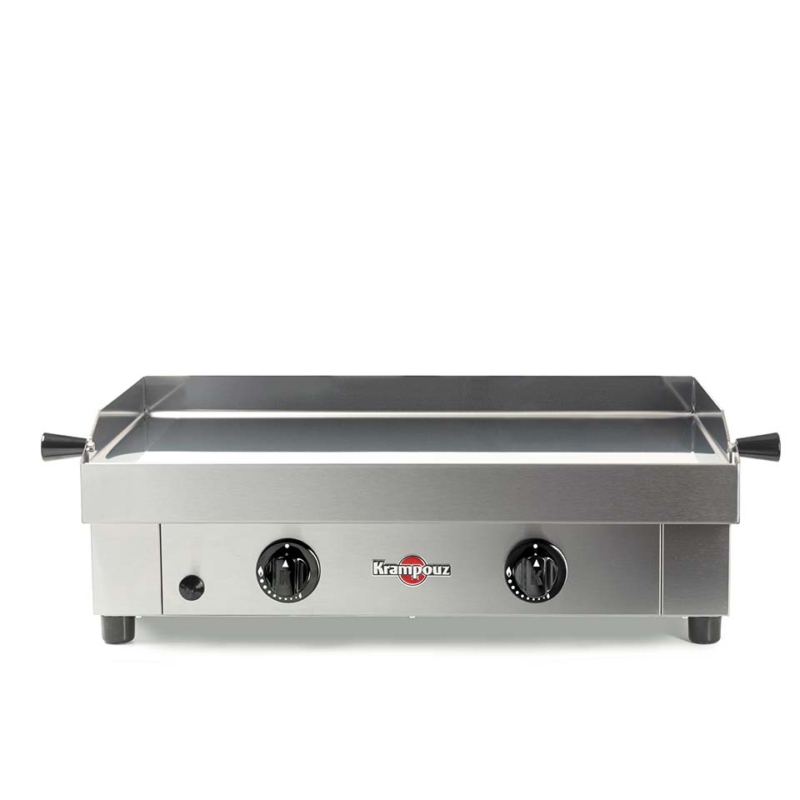 Krampouz Plancha Saveur Double Gaz Inox-8 pers