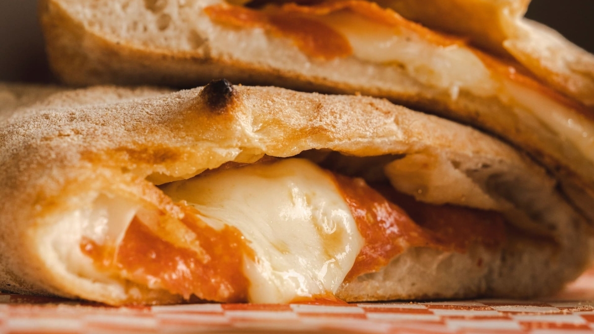calzone au camembert