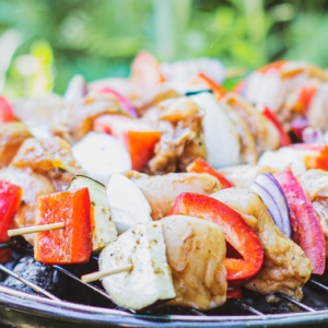 brochettes de veau nantais